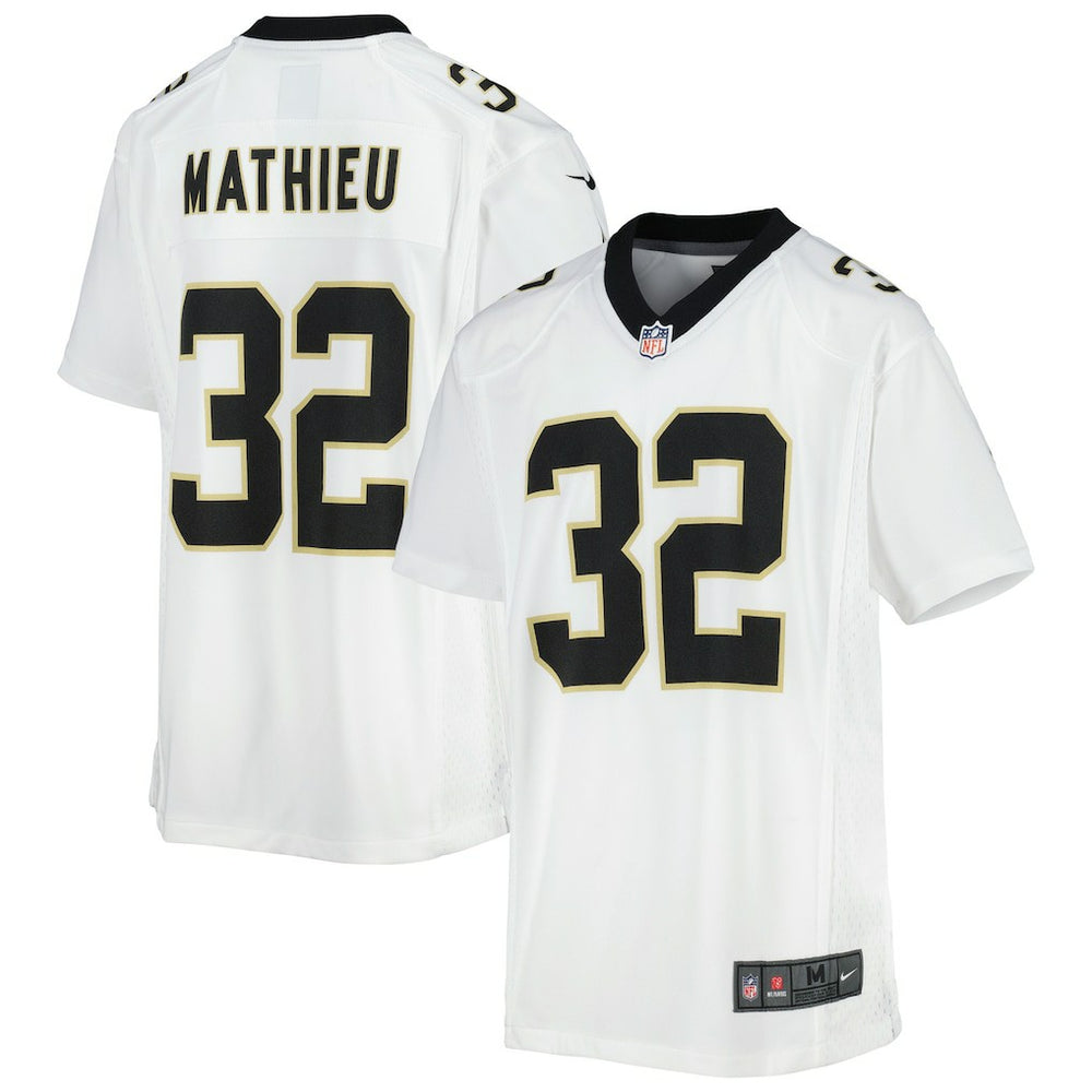 Tyrann Mathieu New Orleans Saints Youth Game Jersey - White | Nike for sale