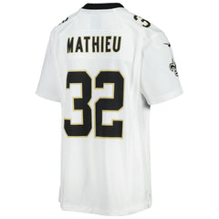 Tyrann Mathieu New Orleans Saints Youth Game Jersey - White | Nike for sale