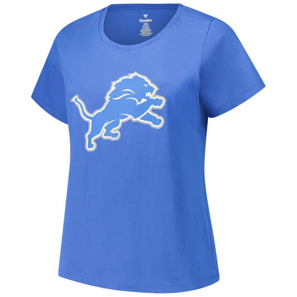 Aidan Hutchinson Detroit Lions Women's Plus Size Fair Catch Name & Number Scoop Neck T-Shirt - Blue for sale