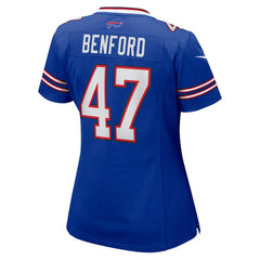 Christian Benford Buffalo Bills Women's Game Jersey - Royal | Nike on sale