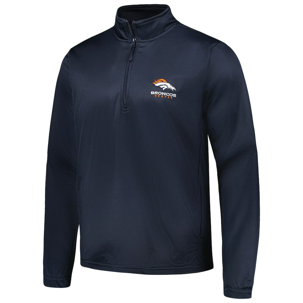 Denver Broncos Dunbrooke All-Star Tech Quarter-Zip Top - Navy for sale