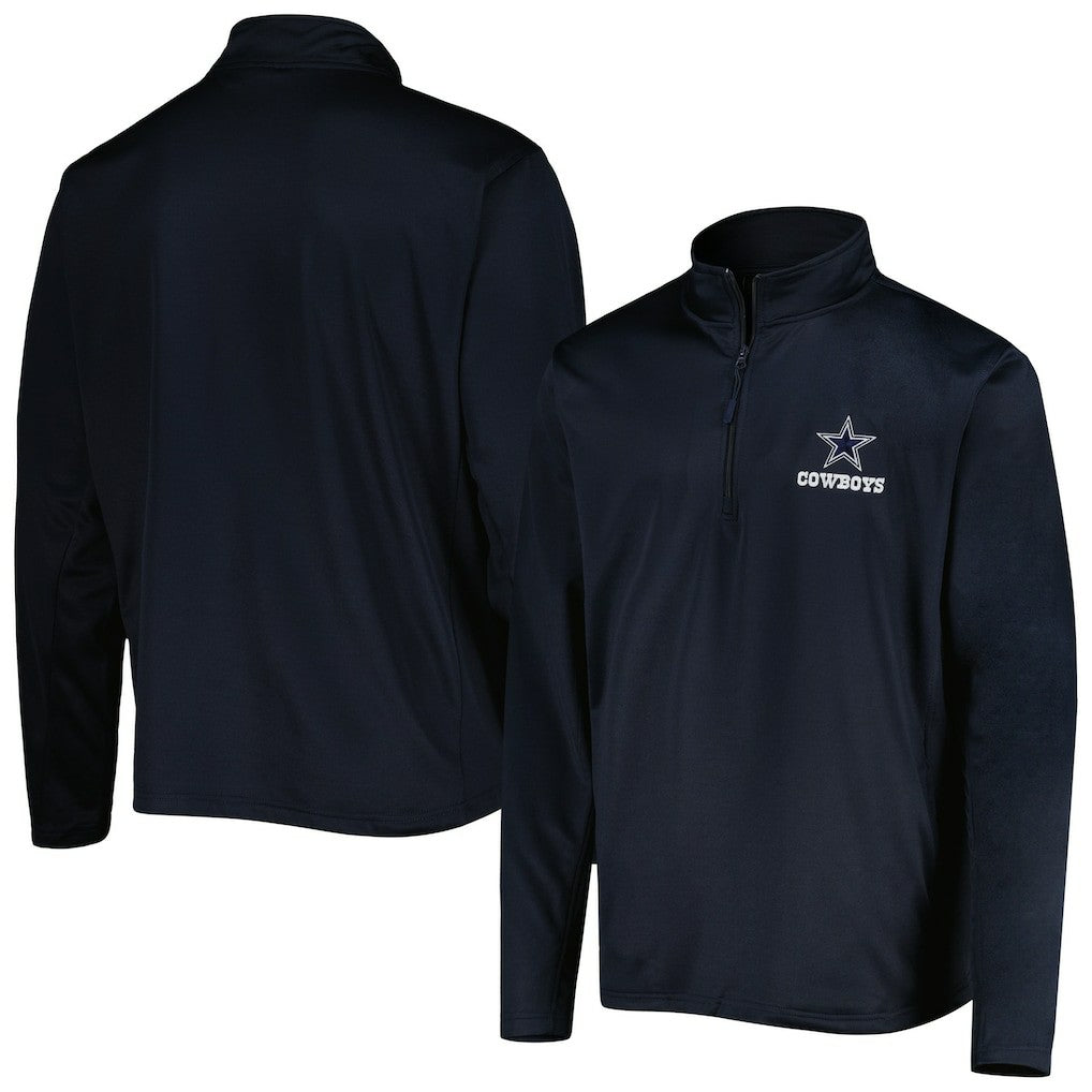 Dallas Cowboys Dunbrooke All-Star Tech Quarter-Zip Top - Navy on sale