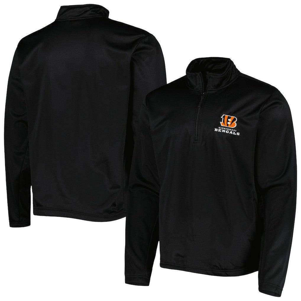 Cincinnati Bengals Dunbrooke All-Star Tech Quarter-Zip Top - Black on sale