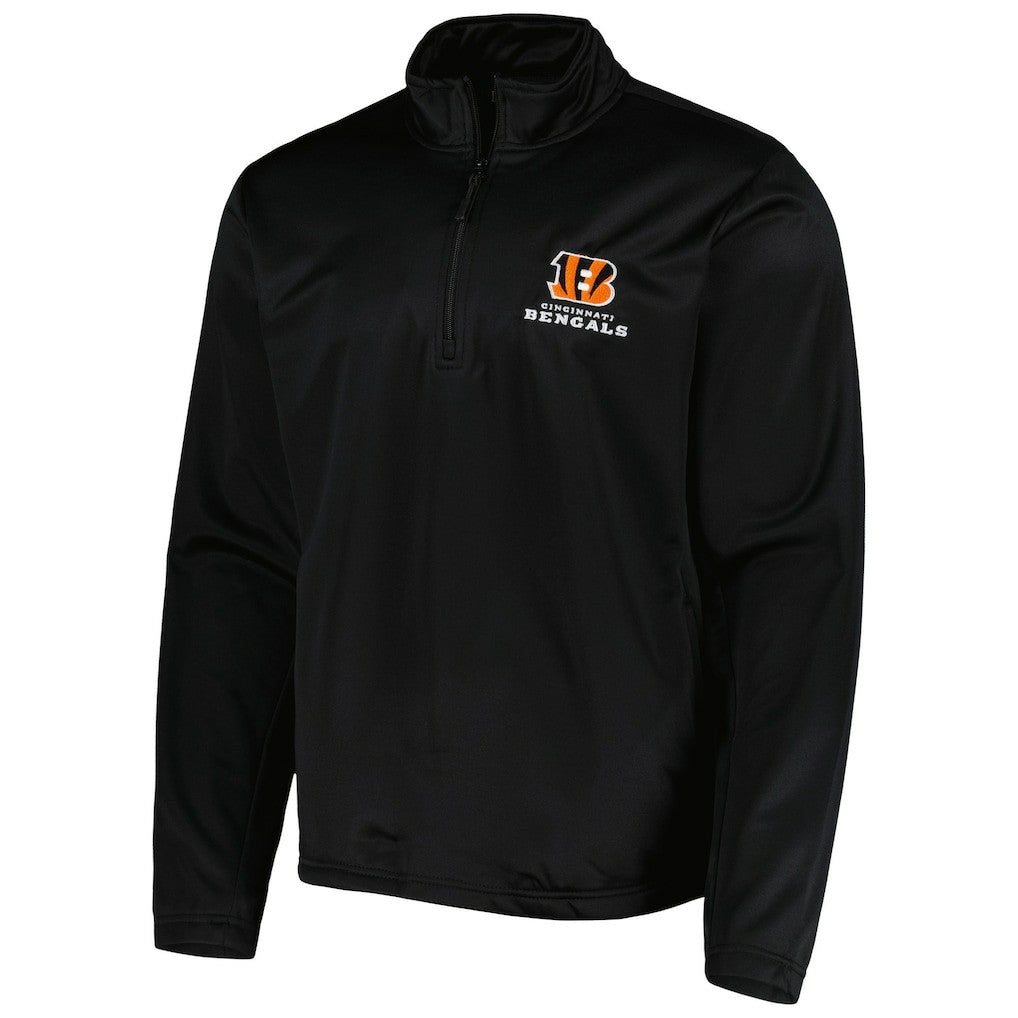 Cincinnati Bengals Dunbrooke All-Star Tech Quarter-Zip Top - Black on sale