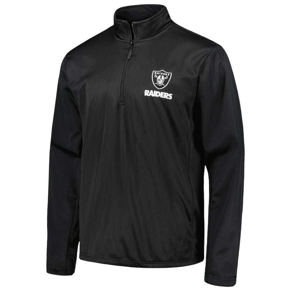 Las Vegas Raiders Dunbrooke All-Star Tech Quarter-Zip Top - Black for sale