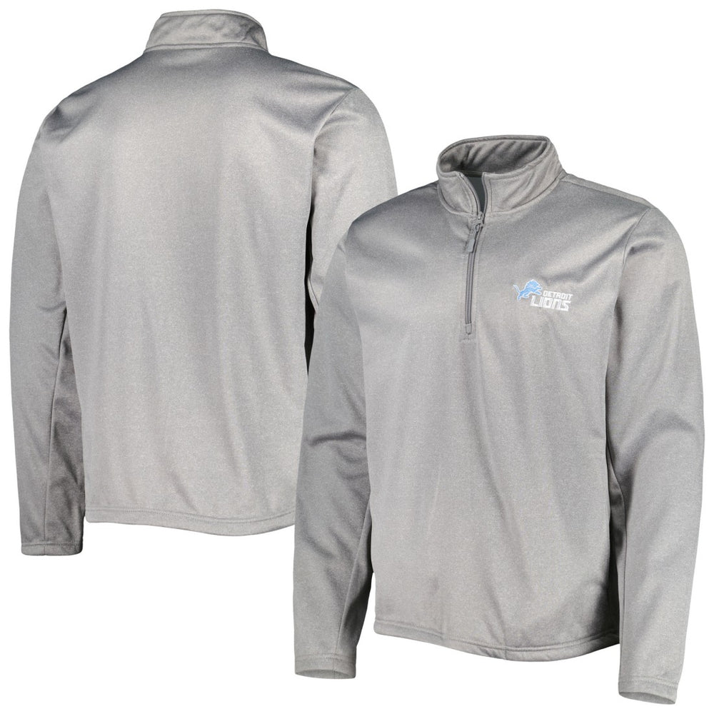 Detroit Lions Dunbrooke All-Star Tech Quarter-Zip Top - Heather Gray outlet