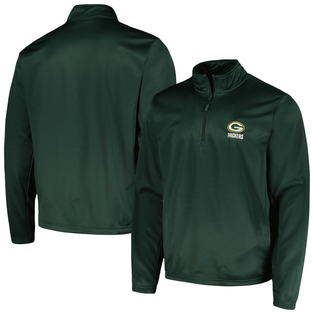 Green Bay Packers Dunbrooke All-Star Tech Quarter-Zip Top - Green on sale