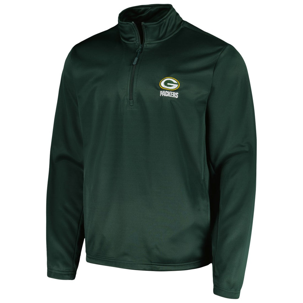 Green Bay Packers Dunbrooke All-Star Tech Quarter-Zip Top - Green on sale