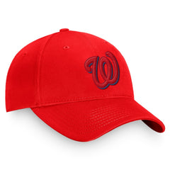 Washington Nationals Fundamental Shadow Snapback Hat - Red
