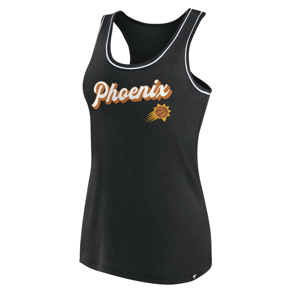 Phoenix Suns Women's Wordmark Logo Racerback Tank Top - Black | Fanatics outlet