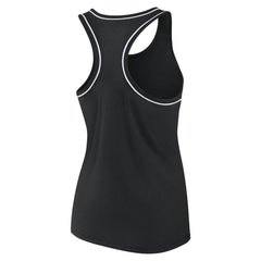 New Jersey Devils Fanatics Women's Wordmark Logo Racerback Scoop Neck Tank Top Black