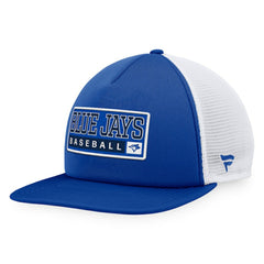 Toronto Blue Jays Majestic Foam Trucker Snapback Hat - Royal/White