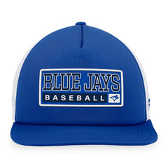 Toronto Blue Jays Majestic Foam Trucker Snapback Hat - Royal/White