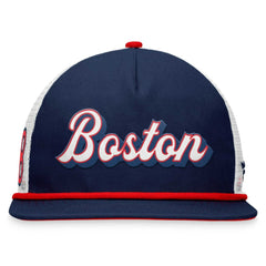 Boston Red Sox Heritage Golfer Snapback Hat - Navy