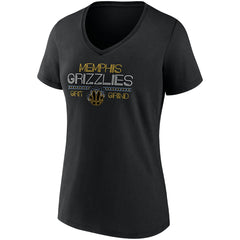 Memphis Grizzlies Women's Hometown Collection Grit Grind V-Neck T-Shirt - Black | Fanatics discount