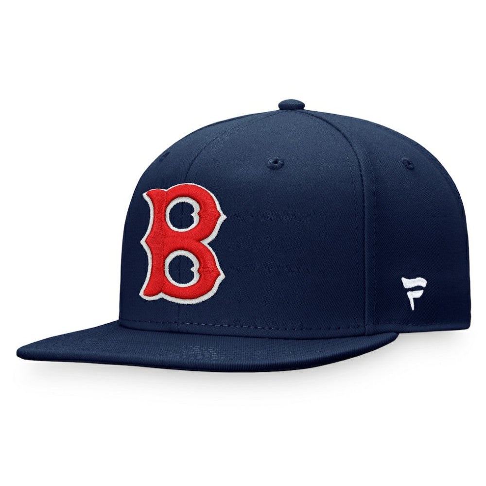 Boston Red Sox Cooperstown Collection Core Snapback Hat - Navy