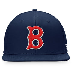 Boston Red Sox Cooperstown Collection Core Snapback Hat - Navy