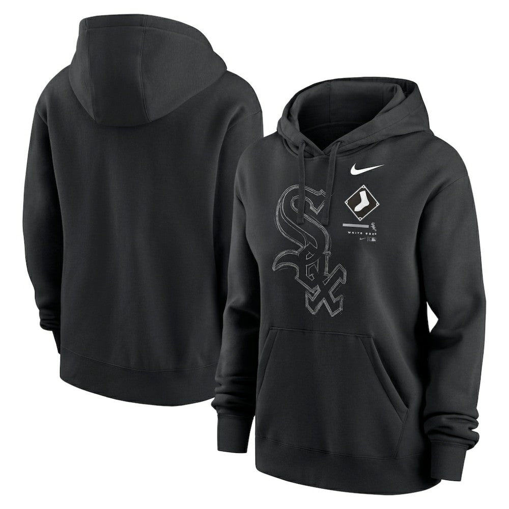 Chicago White Sox Women's Big Game Pullover Hoodie - Black | Nike