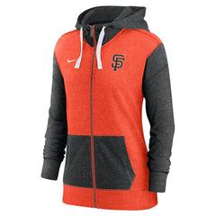 San Francisco Giants Women's Full-Zip Hoodie - Orange | Nike