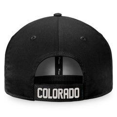Colorado Rockies Cooperstown Collection Core Adjustable Hat - Black