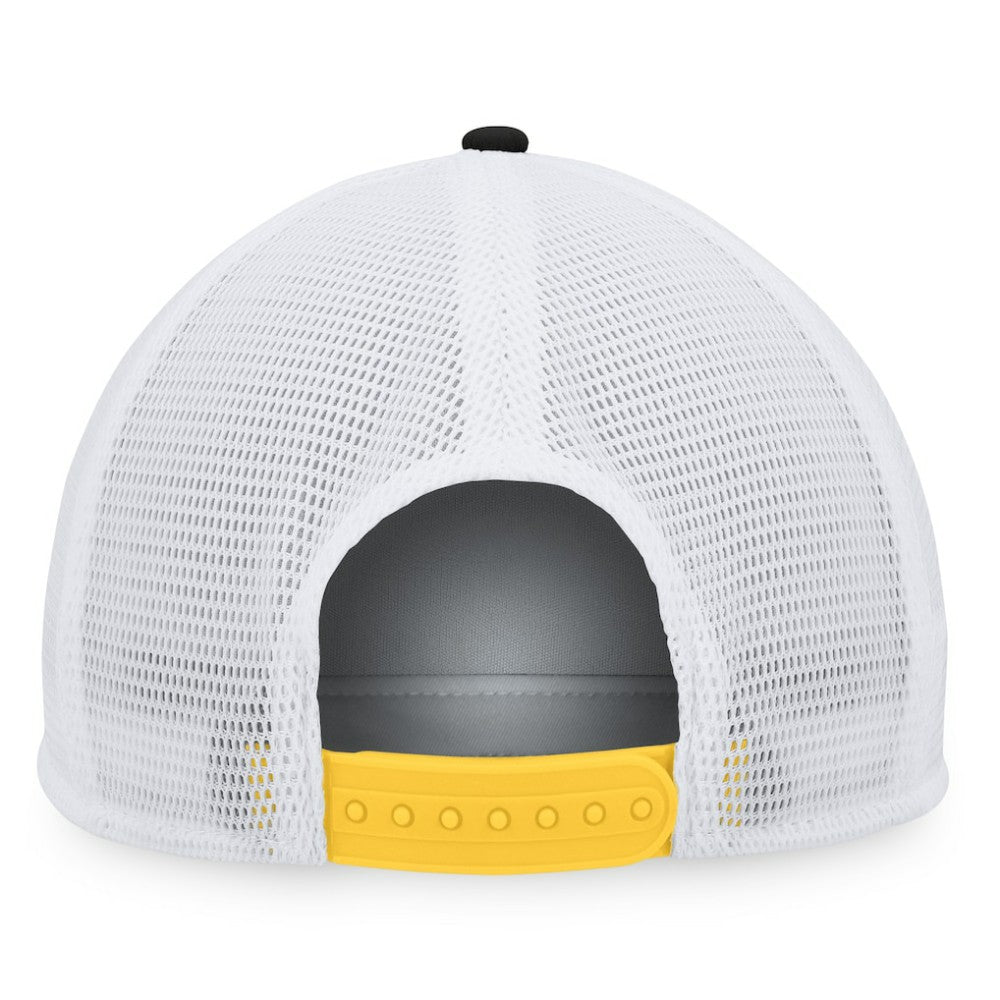 Pittsburgh Pirates Heritage Foam Front Trucker Snapback Hat - Black/Gold