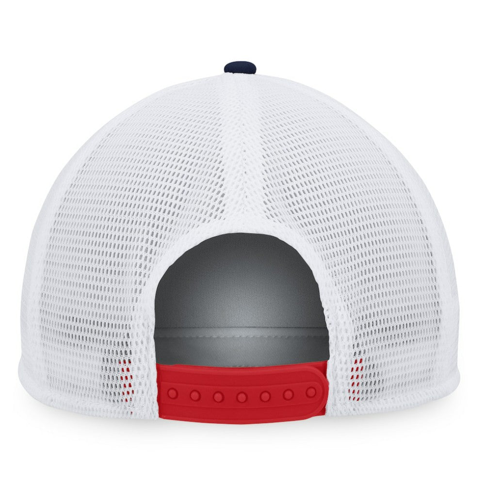 Chicago White Sox Heritage Foam Front Trucker Snapback Hat - Navy/Red