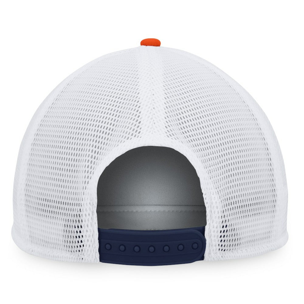 Houston Astros Heritage Foam Front Trucker Snapback Hat - Orange/Navy
