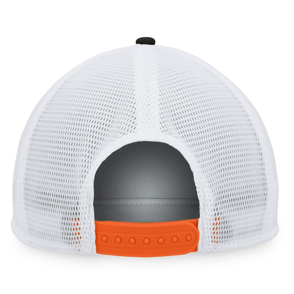 San Francisco Giants Heritage Foam Front Trucker Snapback Hat - Black/Orange