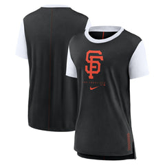 San Francisco Giants Women's Local Touch Fashion Top - Black | Nike