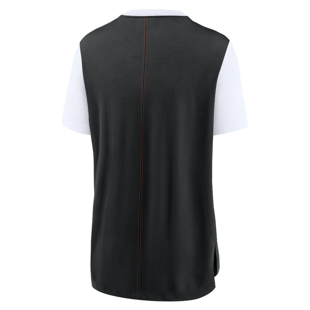San Francisco Giants Women's Local Touch Fashion Top - Black | Nike