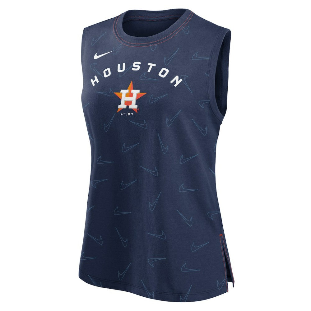 Houston Astros Women's Muscle Play Tank Top - Navy | Nike