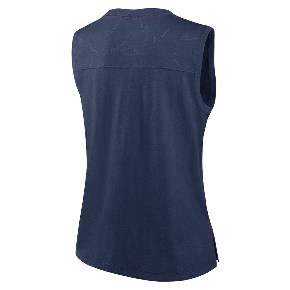Cleveland Guardians Women's Muscle Play Tank Top - Navy | Nike