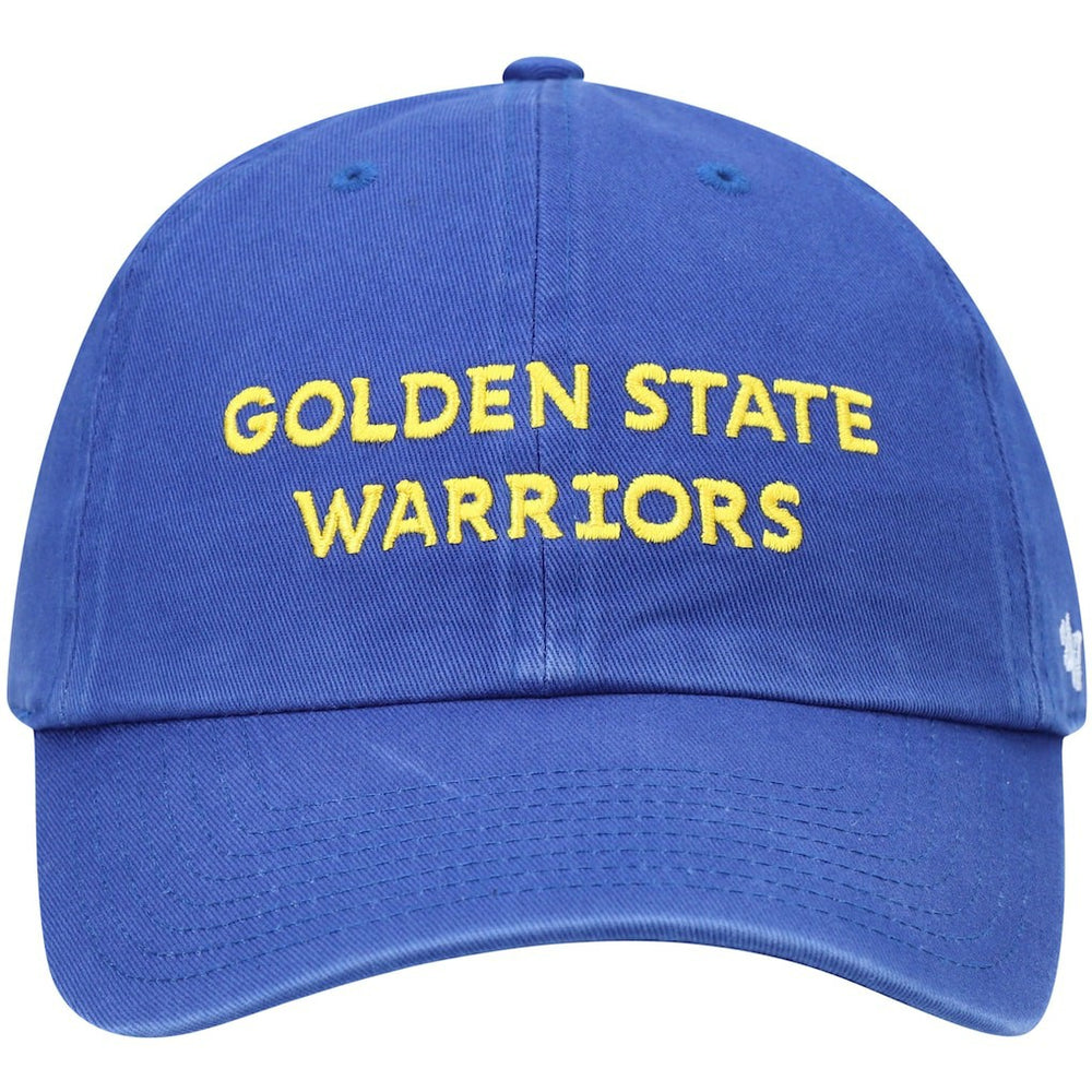 Golden State Warriors '47 Clean Up Wordmark Adjustable Hat sale - Royal | 47 brand for sale