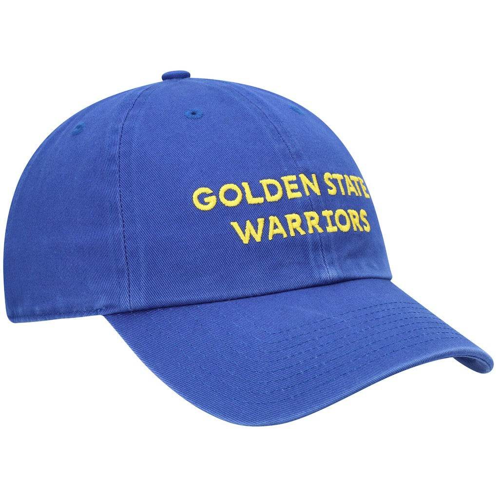Golden State Warriors '47 Clean Up Wordmark Adjustable Hat sale - Royal | 47 brand for sale