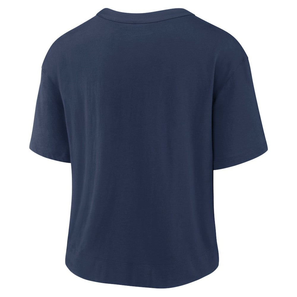 Houston Astros Women's Line Up High Hip Fashion T-Shirt - Navy/White | Nike