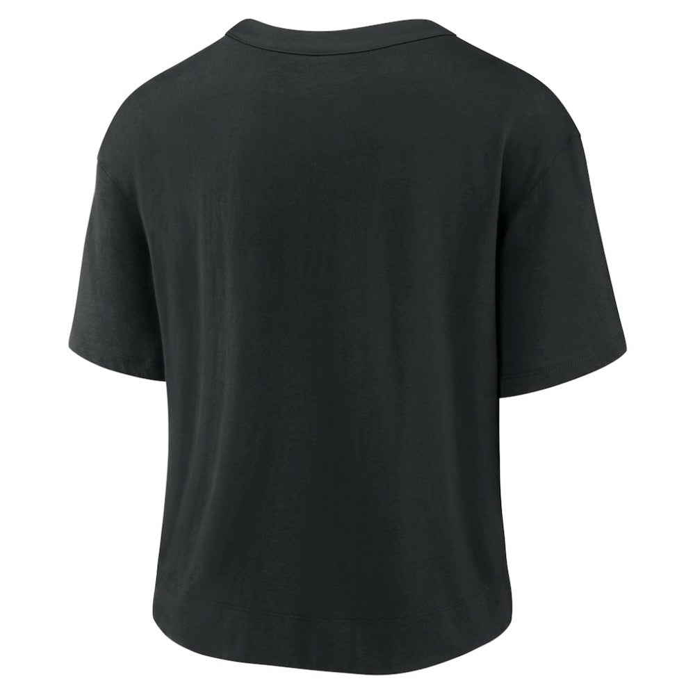 San Francisco Giants Women's Line Up High Hip Fashion T-Shirt - Black/White | Nike