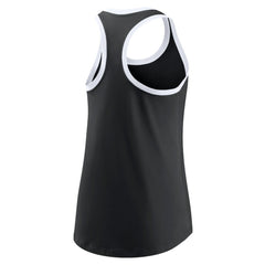 Chicago White Sox Women's Tech Tri-Blend Tank Top - Black | Nike