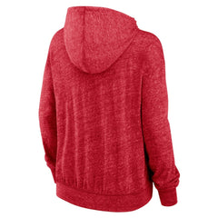 Los Angeles Angels Women's Diamond Icon Gym Vintage Lightweight Hooded Top - Red | Nike