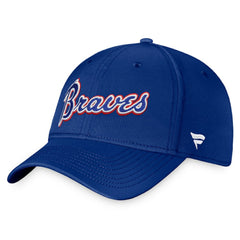Atlanta Braves Cooperstown Core Flex Hat - Royal