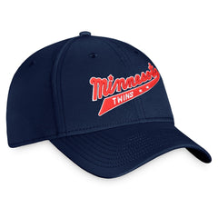 Minnesota Twins Cooperstown Core Flex Hat - Navy