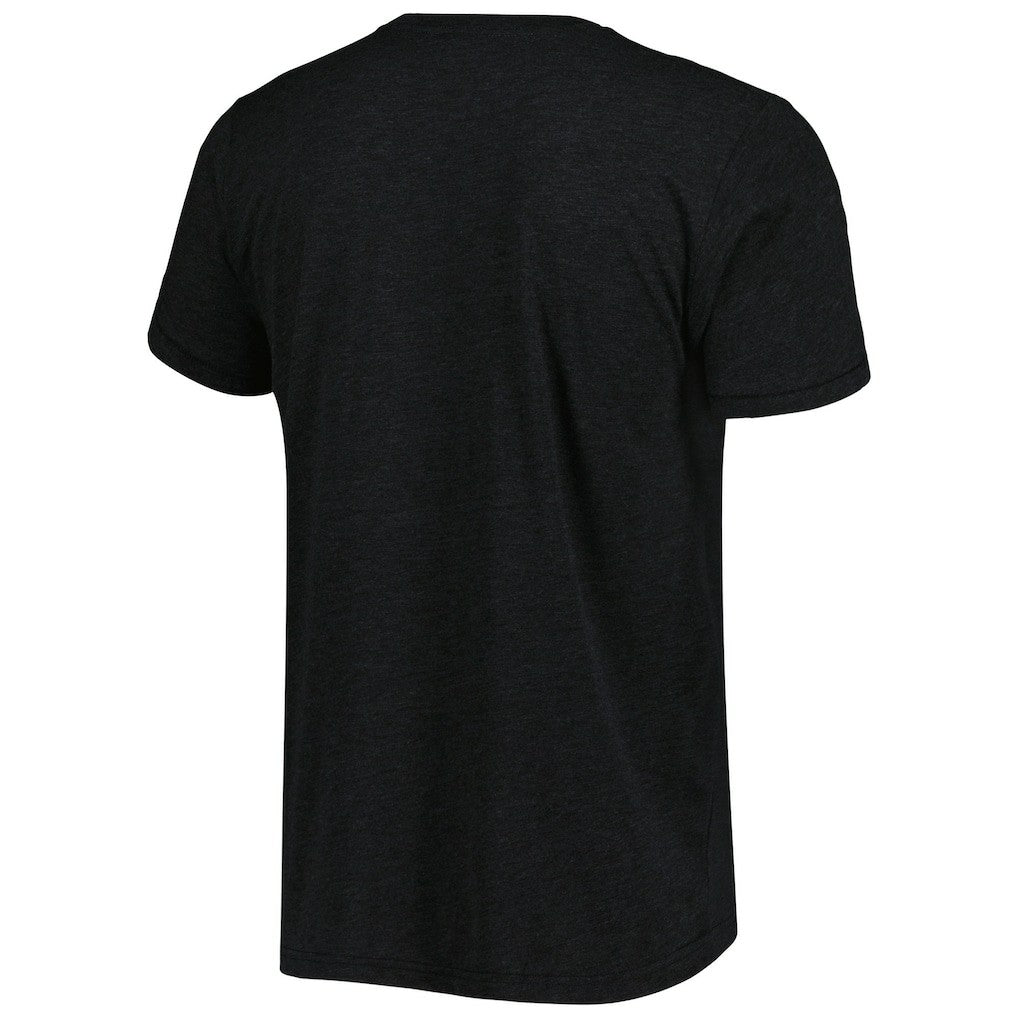 Deion Sanders Atlanta Falcons Homage Unisex NFL Blitz Retired Player Tri-Blend T-Shirt - Heathered Heather Black on sale