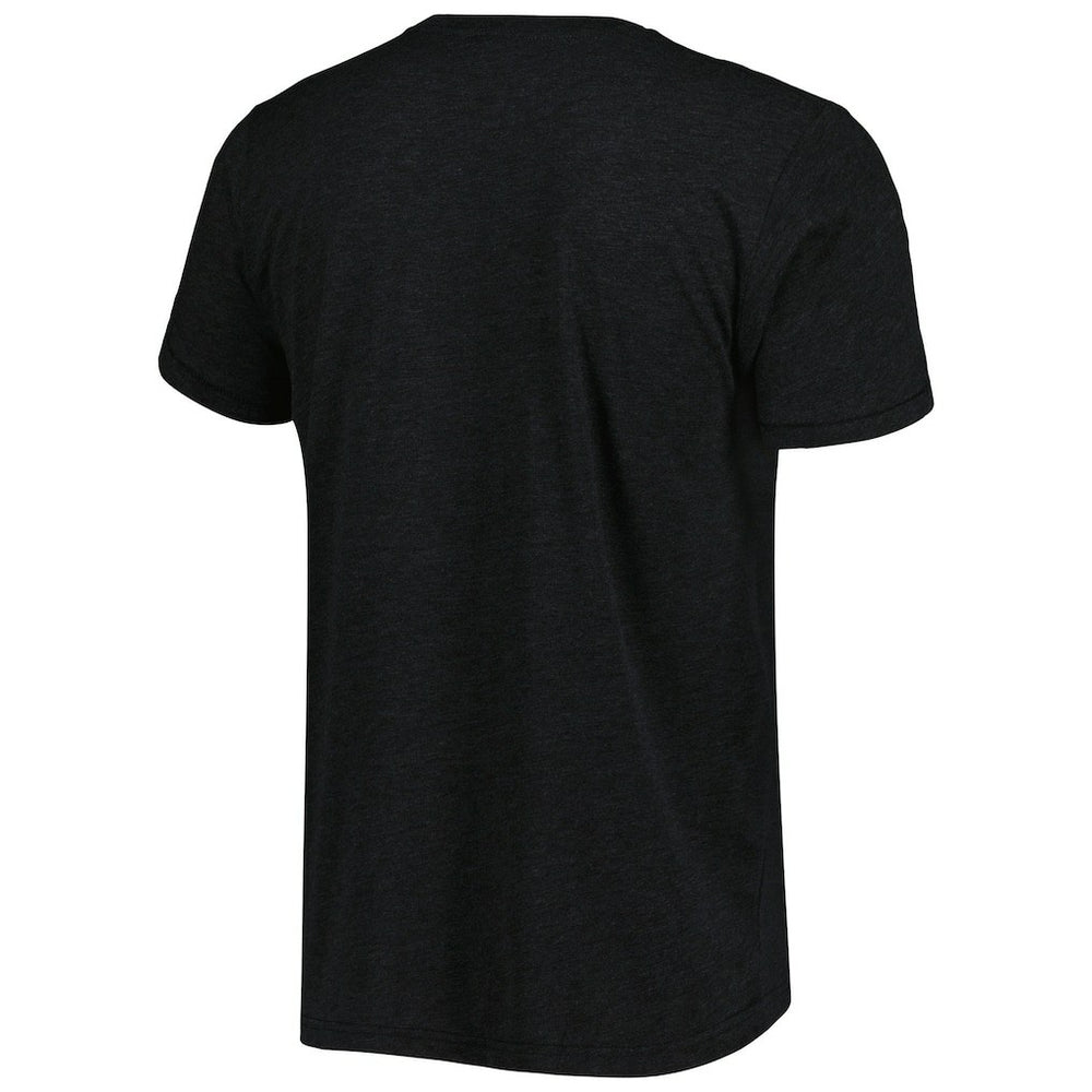 Deion Sanders Atlanta Falcons Homage Unisex NFL Blitz Retired Player Tri-Blend T-Shirt - Heathered Heather Black on sale