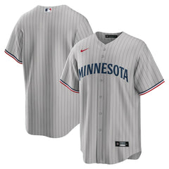 Minnesota Twins Road Replica Team Jersey - Gray | Nike