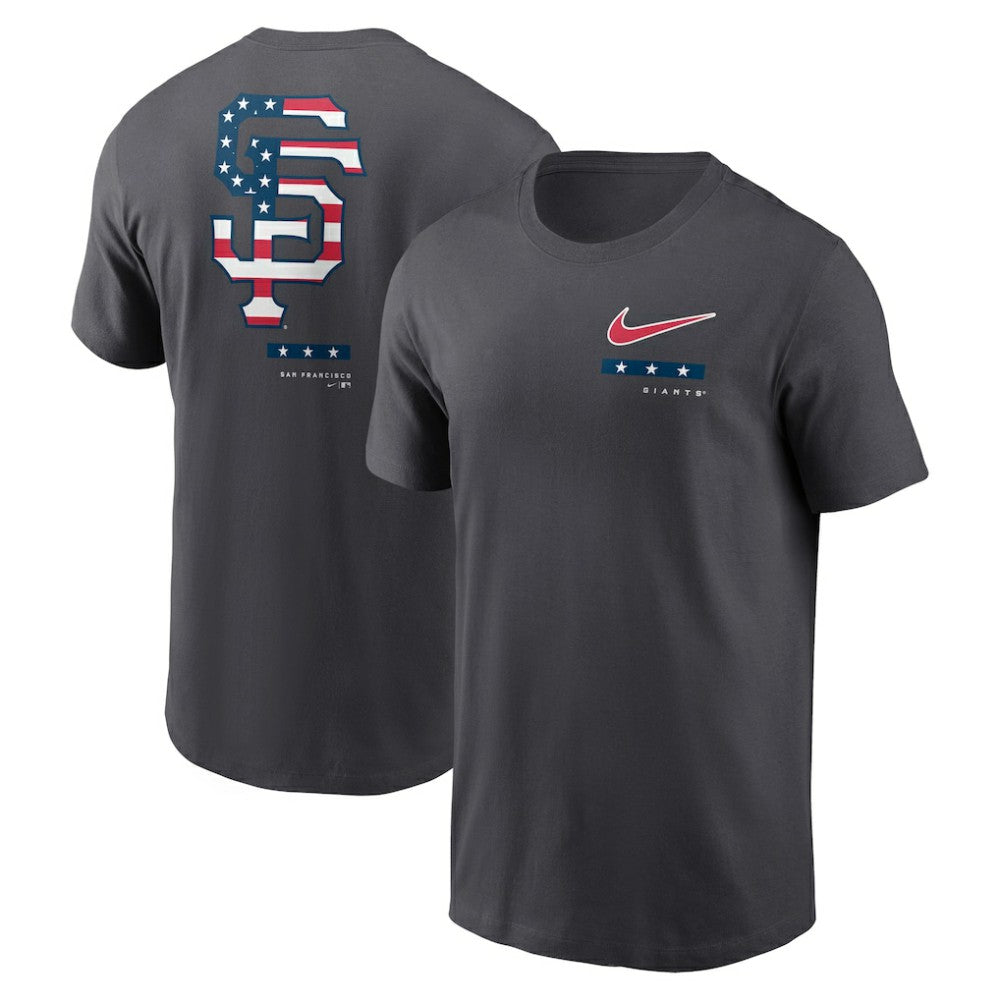 San Francisco Giants Americana T-Shirt - Anthracite | Nike