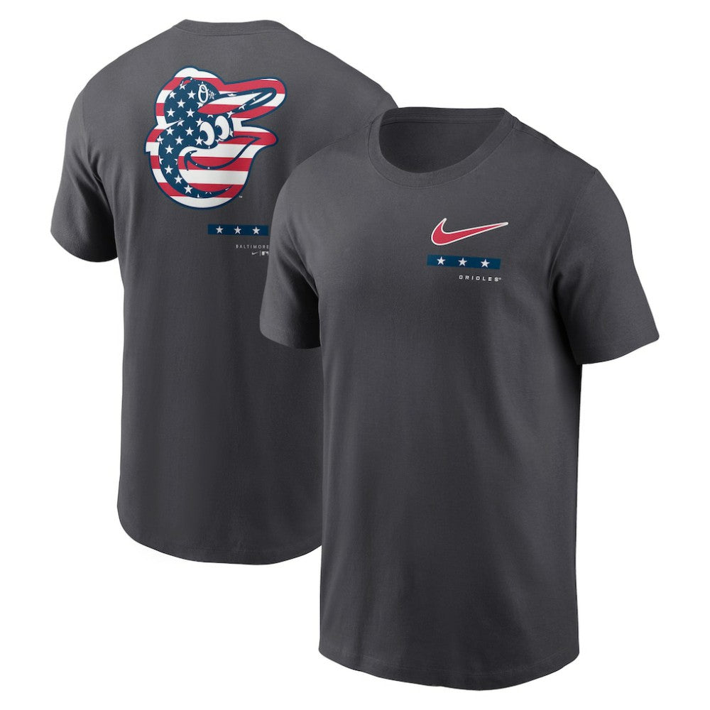 Baltimore Orioles Americana T-Shirt - Anthracite | Nike