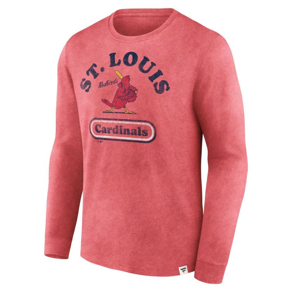 St. Louis Cardinals Circus Catch Long Sleeve T-Shirt - Red