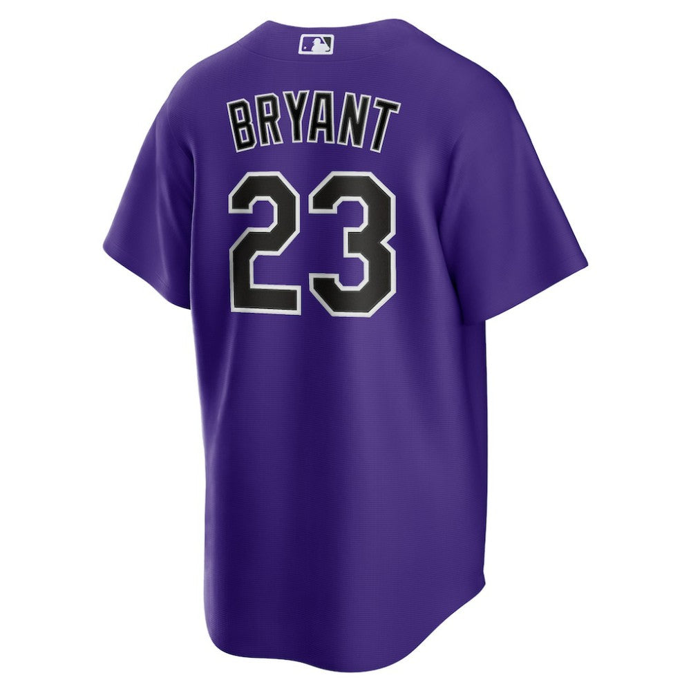 Kris Bryant Colorado Rockies Alternate Replica Player Jersey - Purple | Nike
