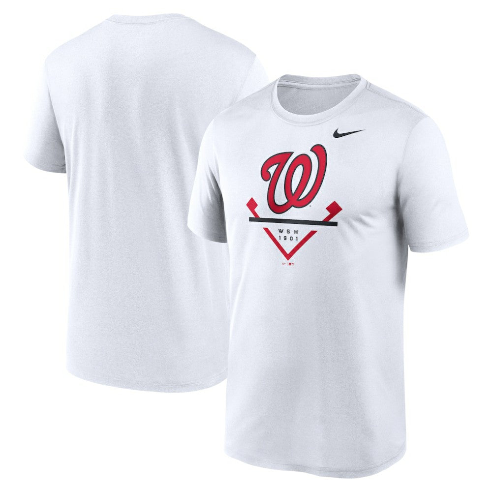 Washington Nationals Icon Legend Dri-FIT T-Shirt - White | Nike