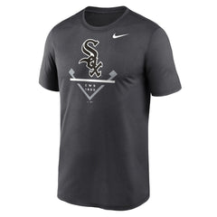 Chicago White Sox Big & Tall Icon Legend Performance T-Shirt - Anthracite | Nike