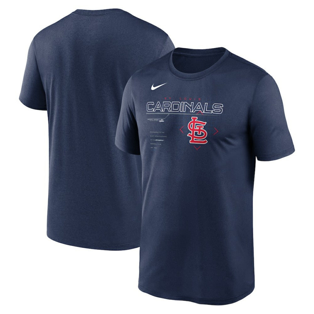 St. Louis Cardinals Legend Game Plan T-Shirt - Navy | Nike